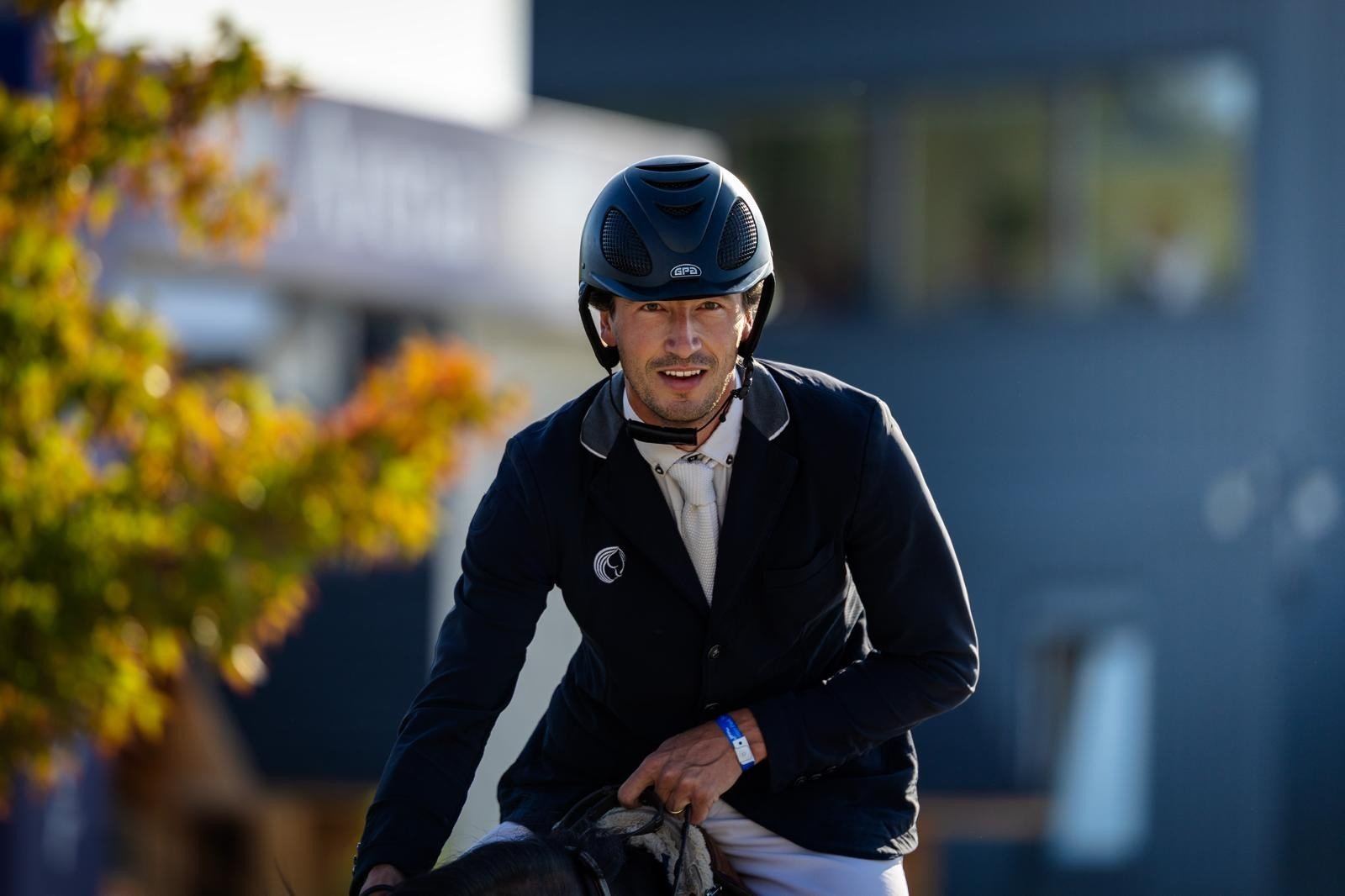 Jurre van Bommel during a competition